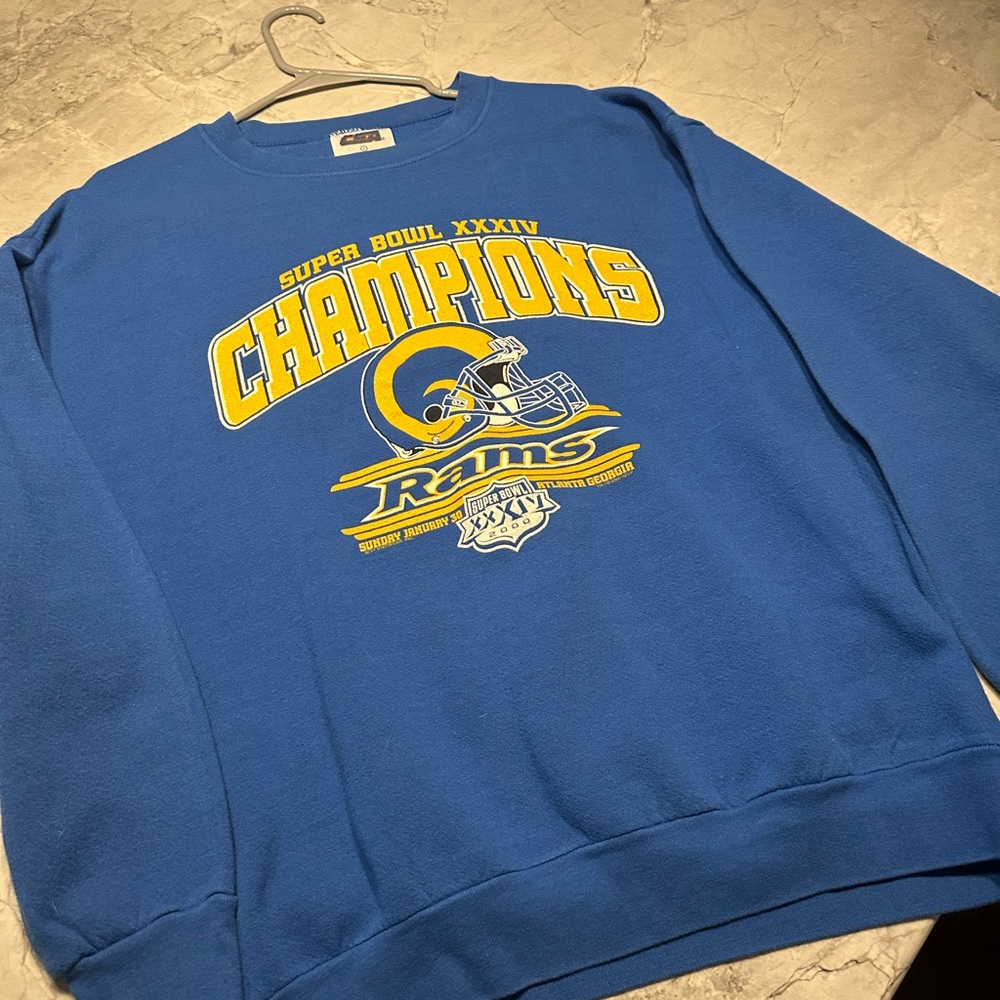 Brand new St Louis Rams Super Bowl Crewneck